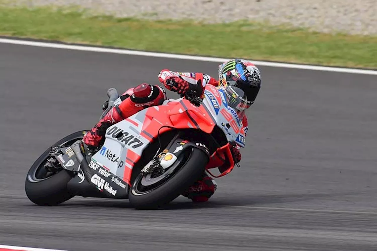 Barcelona, FP2: Lorenzo dominiert, Márquez stürzt