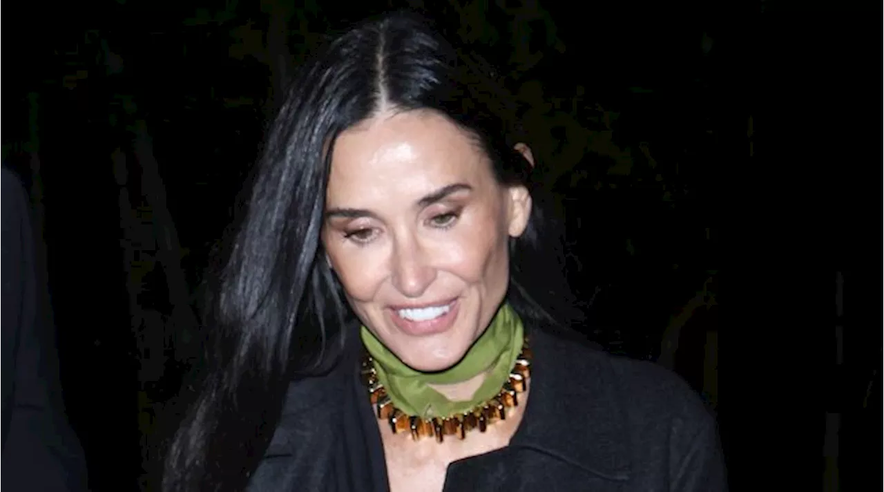 Demi Moore's Dog, Pilaf, Was Her Best Accessory at the Gucci Show