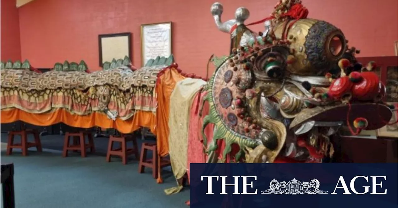 World’s oldest Chinese dragon vandalised in attack on Australian museum