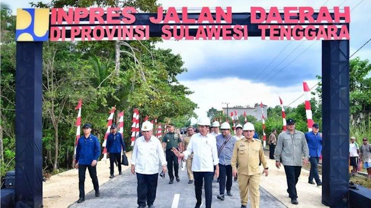 Kunjungan Kerja Hari Ke-3 di Sultra, Jokowi akan Resmikan Bendungan Ameroro Konawe