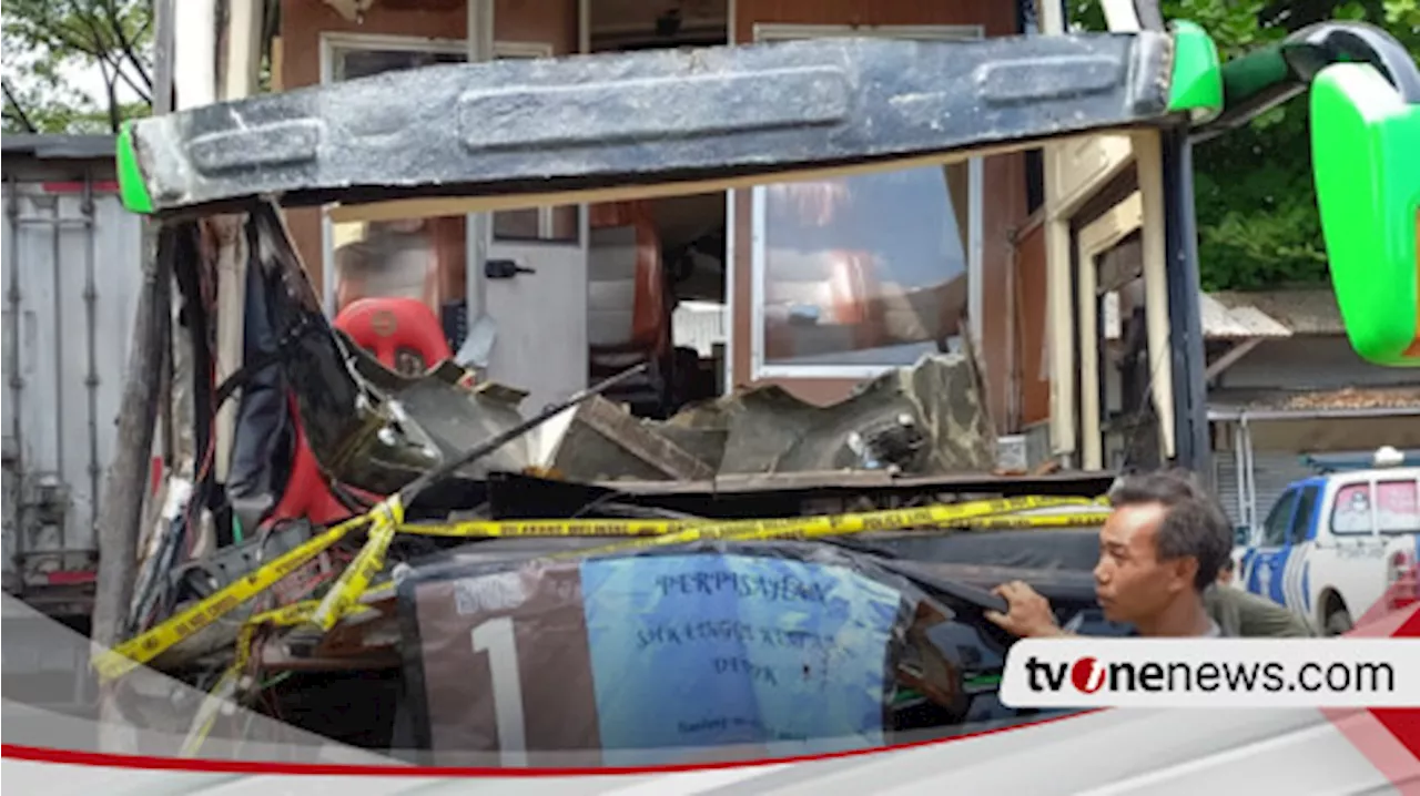 Alasan Sopir Bus Jadi Tersangka Kecelakaan Maut di Subang, Polisi: Tidak Ditemukan Jejak Rem