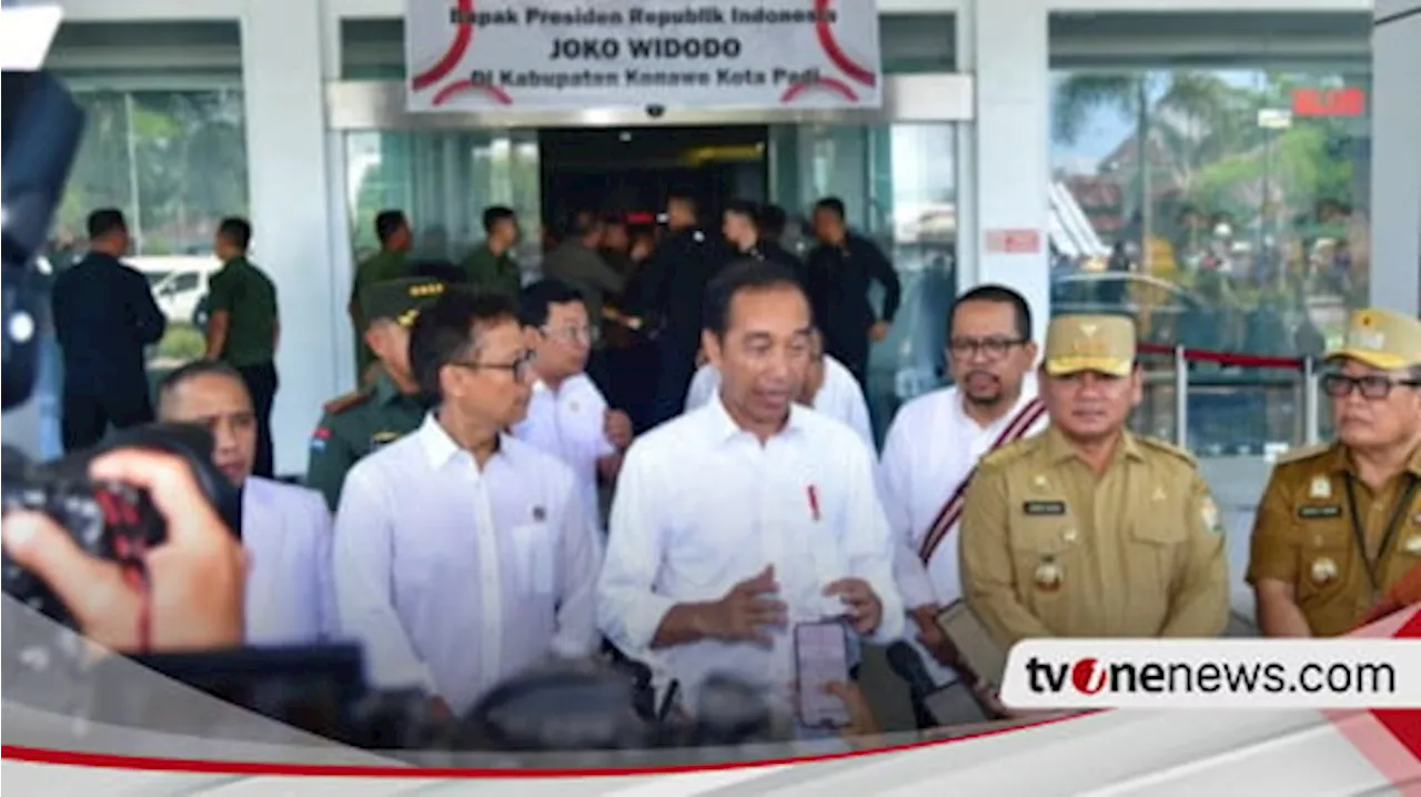 Paspampres Buka Suara Soal Warga Terobos Pengamanan hingga Presiden Jokowi Terdorong di Konawe