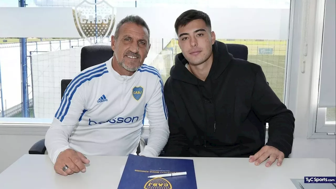 Boca le mejoró el contrato a Anselmino: por qué no tiene cláusula