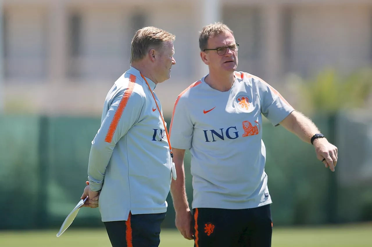 Hulshoff vertrekt bij Oranje, Lodeweges nieuwe assistent Koeman