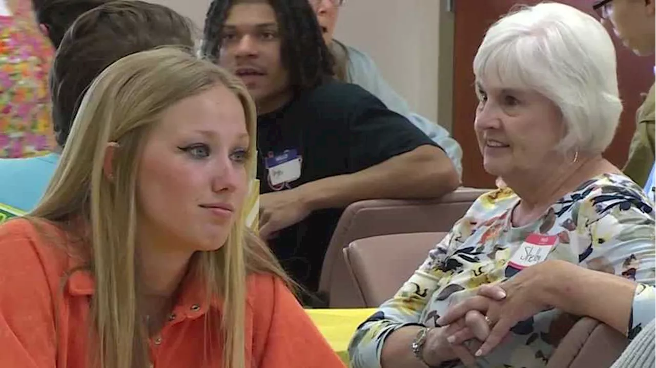 'It doesn't matter our age gap': High school seniors become pen pals with senior citizens