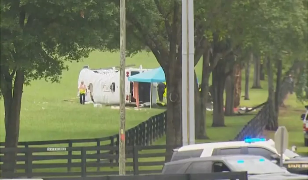 FHP: 8 dead, at least 40 injured when farmworkers’ bus overturns in Marion County