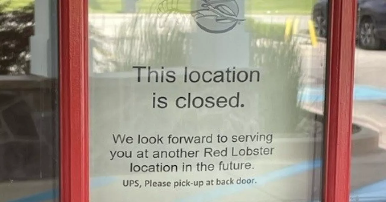 Red Lobster is abruptly closing dozens of restaurants