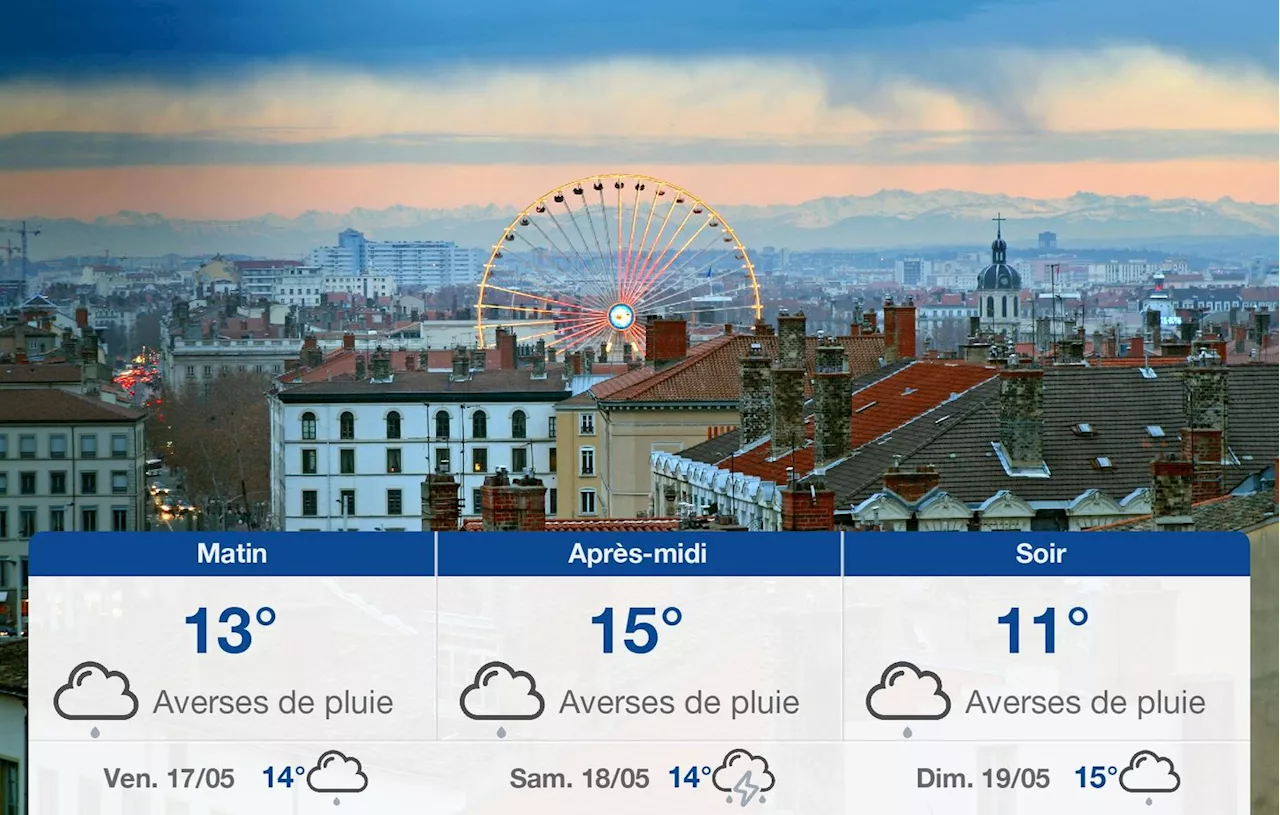 Météo Lyon: prévisions du jeudi 16 mai 2024