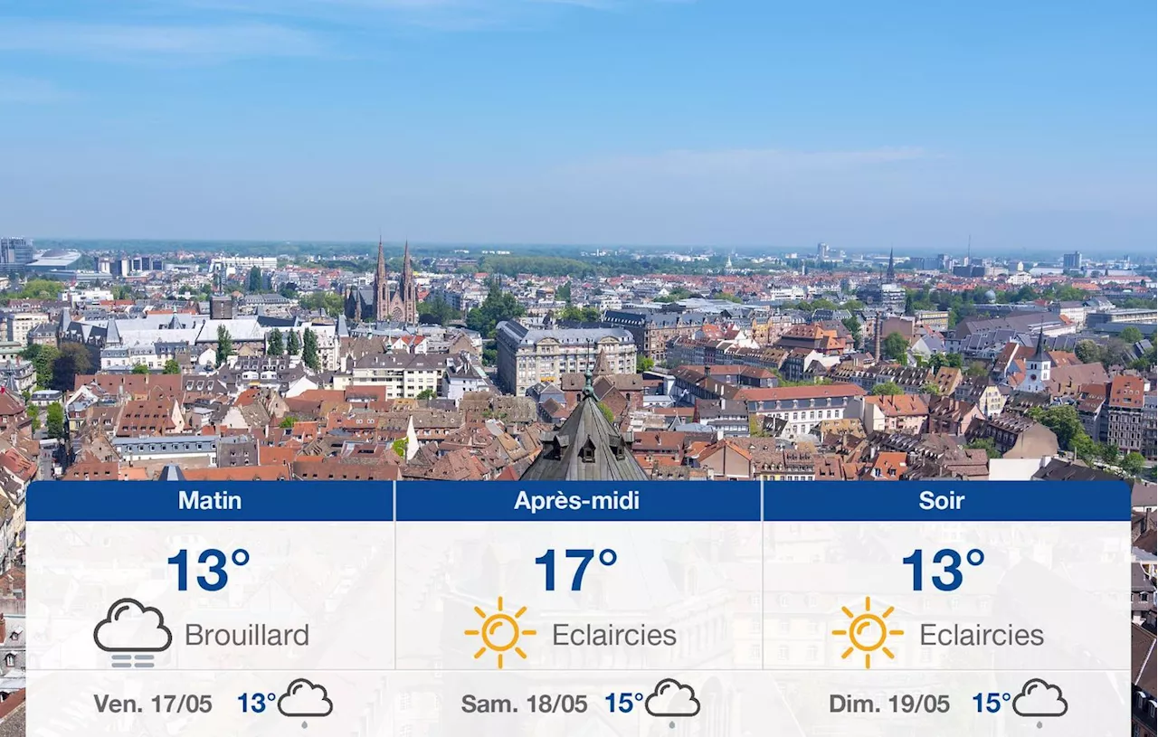 Météo Strasbourg: prévisions du jeudi 16 mai 2024