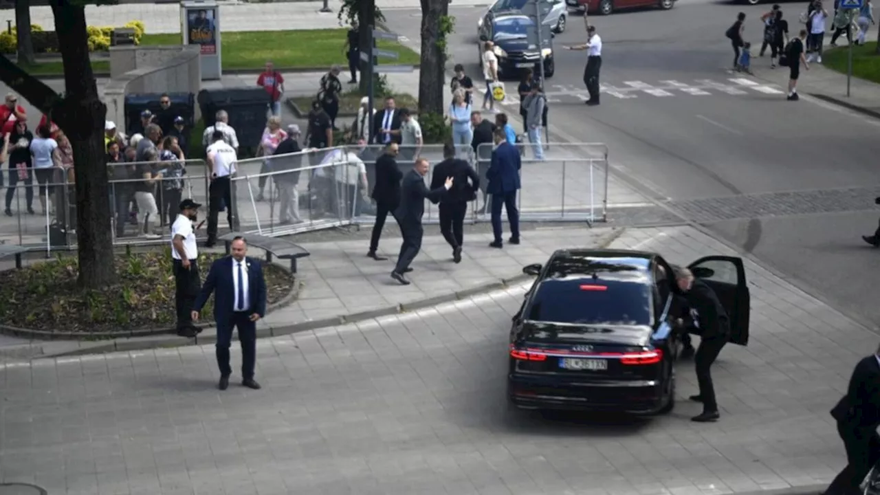 Slovak Prime Minister Robert Fico shot and wounded after government meeting in Handlova