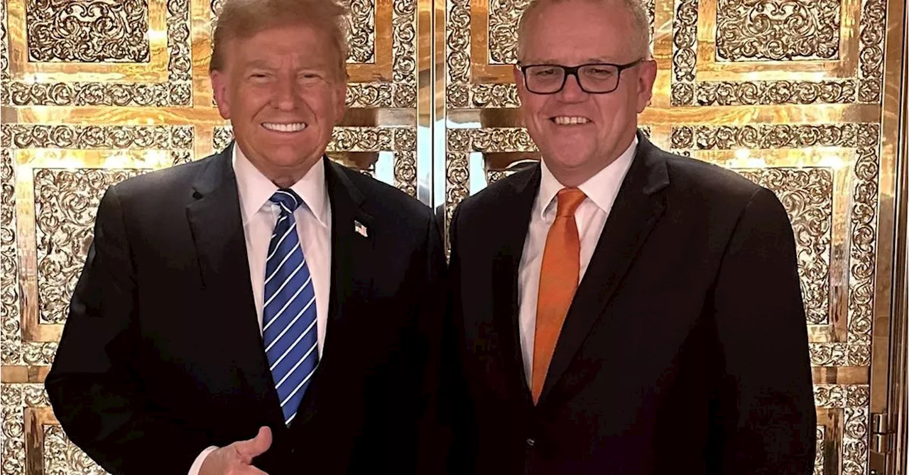 Donald Trump signals 'warm' support for AUKUS in meeting with Scott Morrison