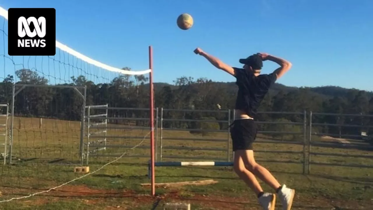 Beach volleyball's Tom Bergemann in pursuit of Olympic dream despite lack of sand courts in rural Qld