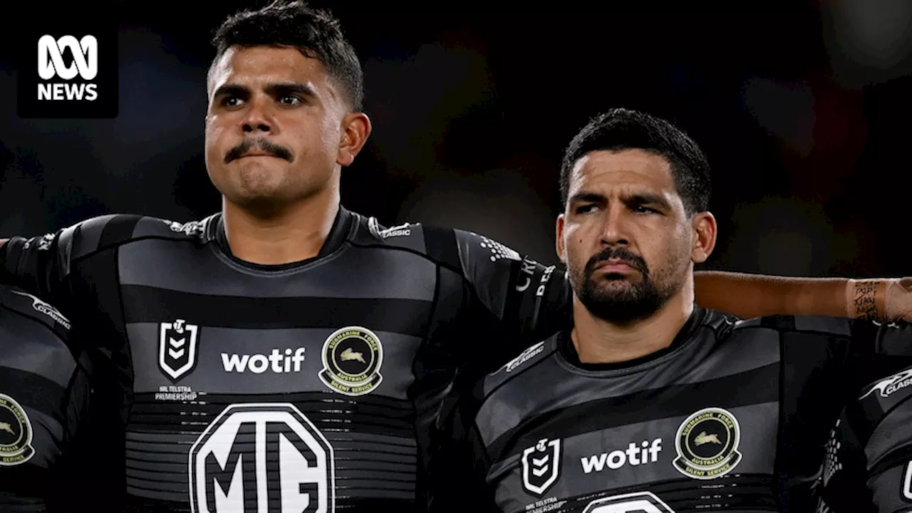 NRL bans two spectators indefinitely over alleged racial abuse of Rabbitohs' Latrell Mitchell and Cody Walker