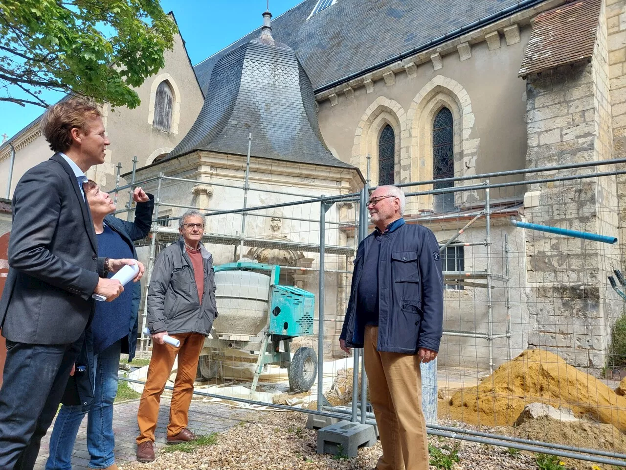 Patrimoine à Nogent-le-Rotrou : Harold Huwart veut 'remettre l'Histoire de Nogent au centre-ville'