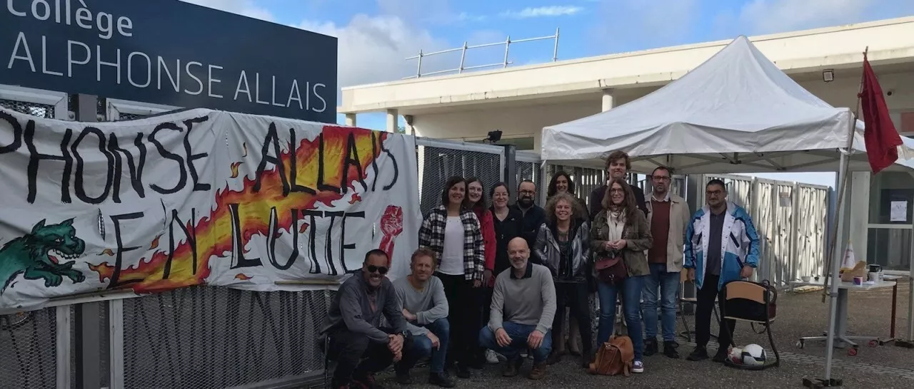 Val-de-Reuil : nouvelle opération 'collège mort' à Alphonse Allais contre la réforme 'Choc des savoirs'