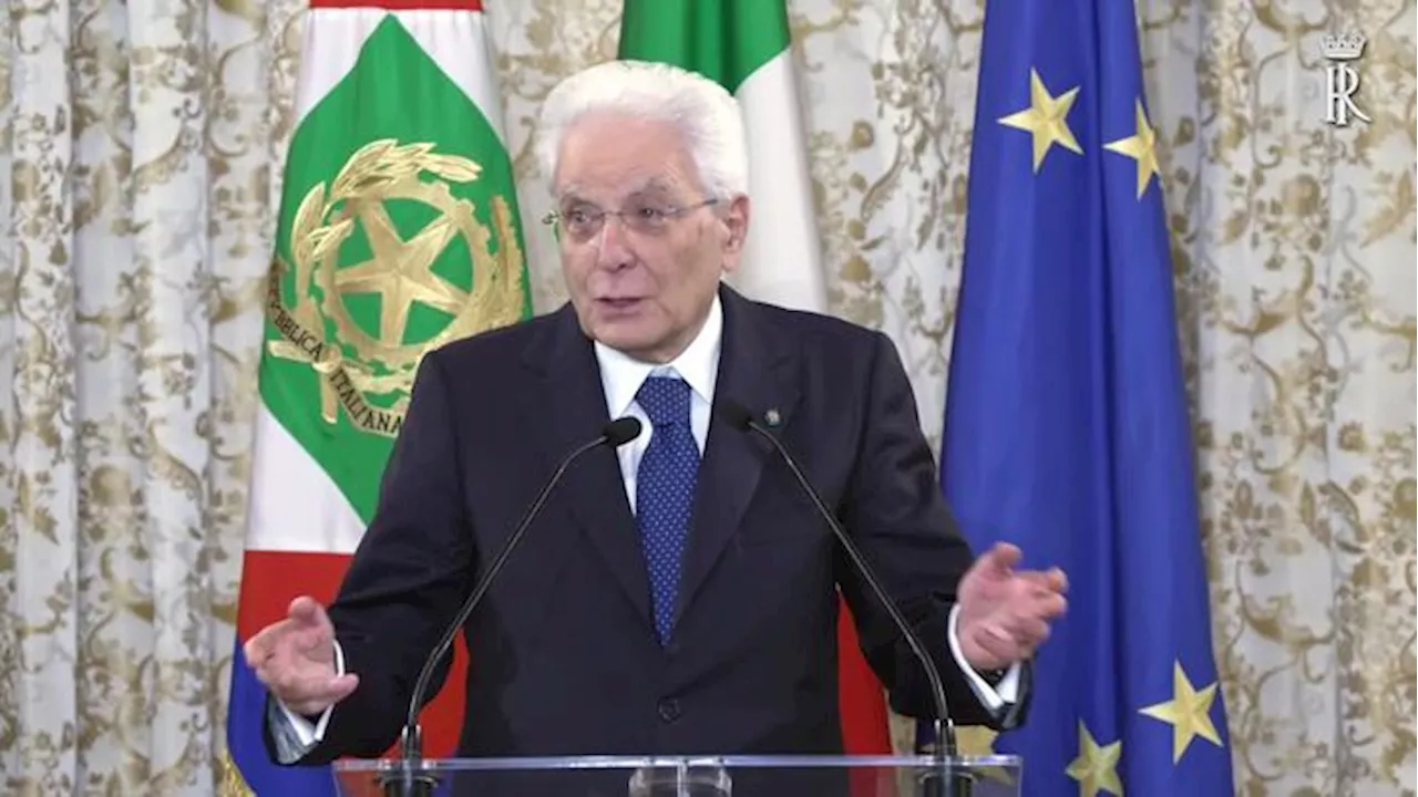 Coppa Italia, gli auguri di Mattarella ad Atalanta e Juventus al Quirinale