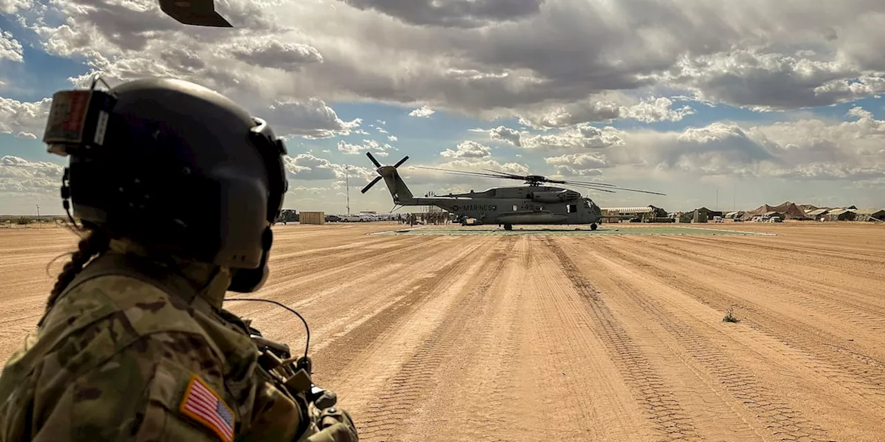 Alaska army guards aviators participate in highly competitive Marine Corps tactical training program