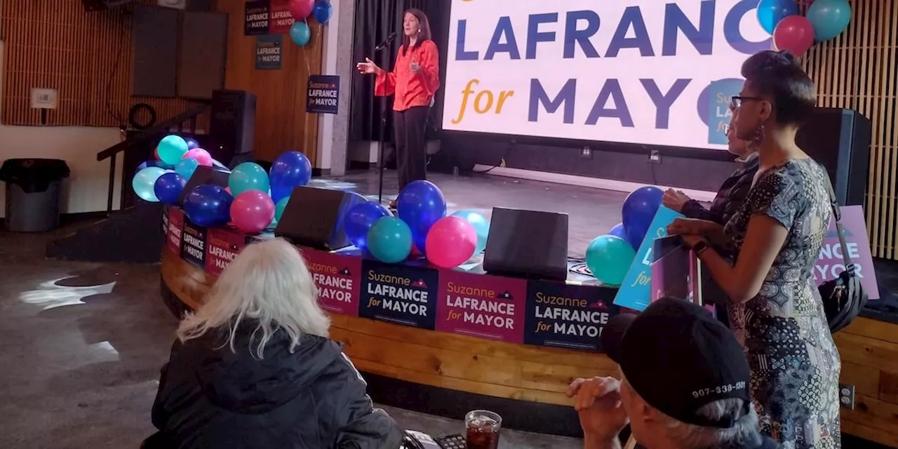 Former Anchorage Assembly Chair Suzanne LaFrance leads initial runoff results