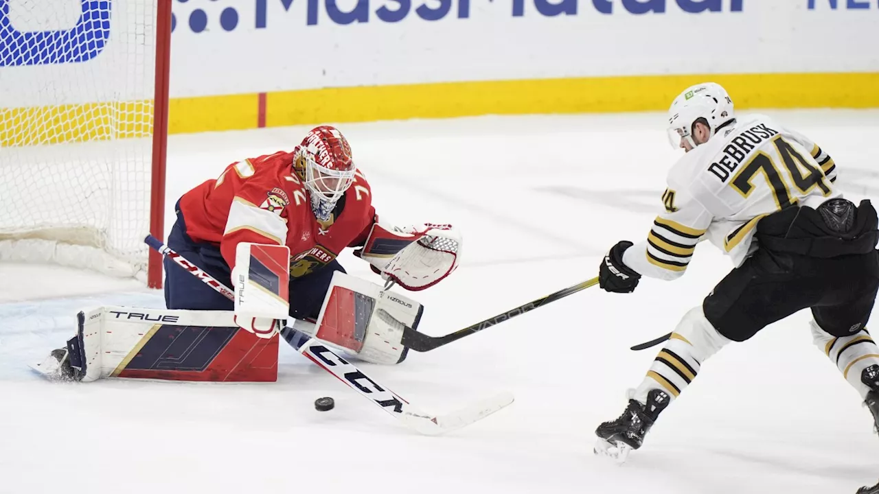 Bruins top Panthers 2-1 in Game 5 to stave off elimination