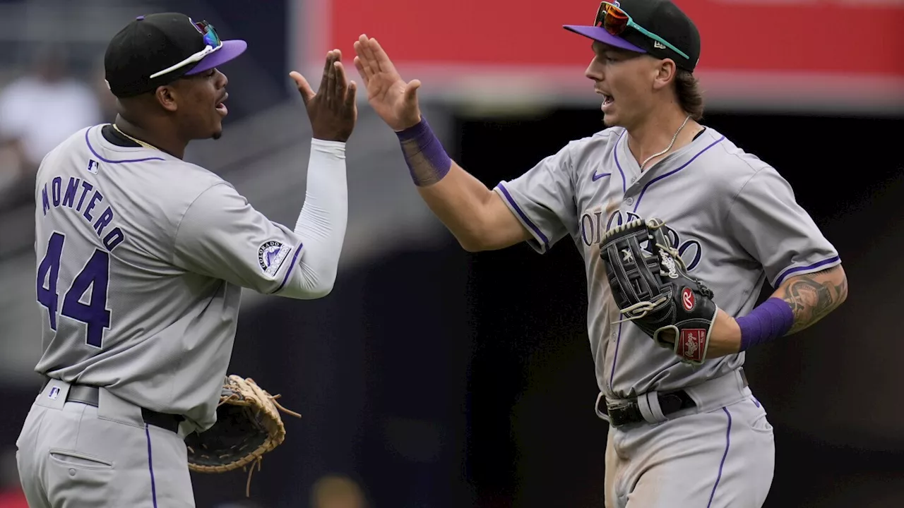 Gomber and Beck lead Rockies past Padres 8-0 for 3-game sweep and 7-game win streak