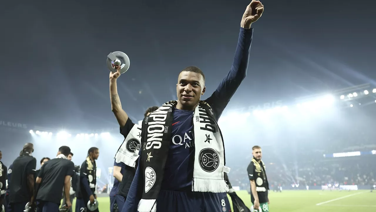 PSG says Mbappé won't play against Nice in French league because of hamstring pain
