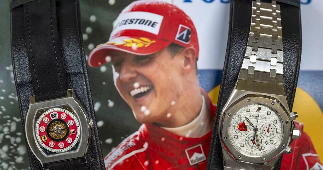 Uhren von Formel-1-Legende Schumacher bringen Millionen