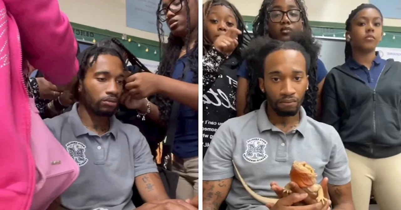 “Seems Kinda Intimate”: Teacher Under Fire For Making Female Students Unbraid His Hair In Class