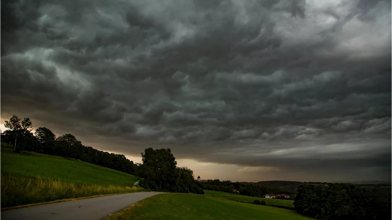 Wetter in Bayern: Gewitter und Starkregen erwartet