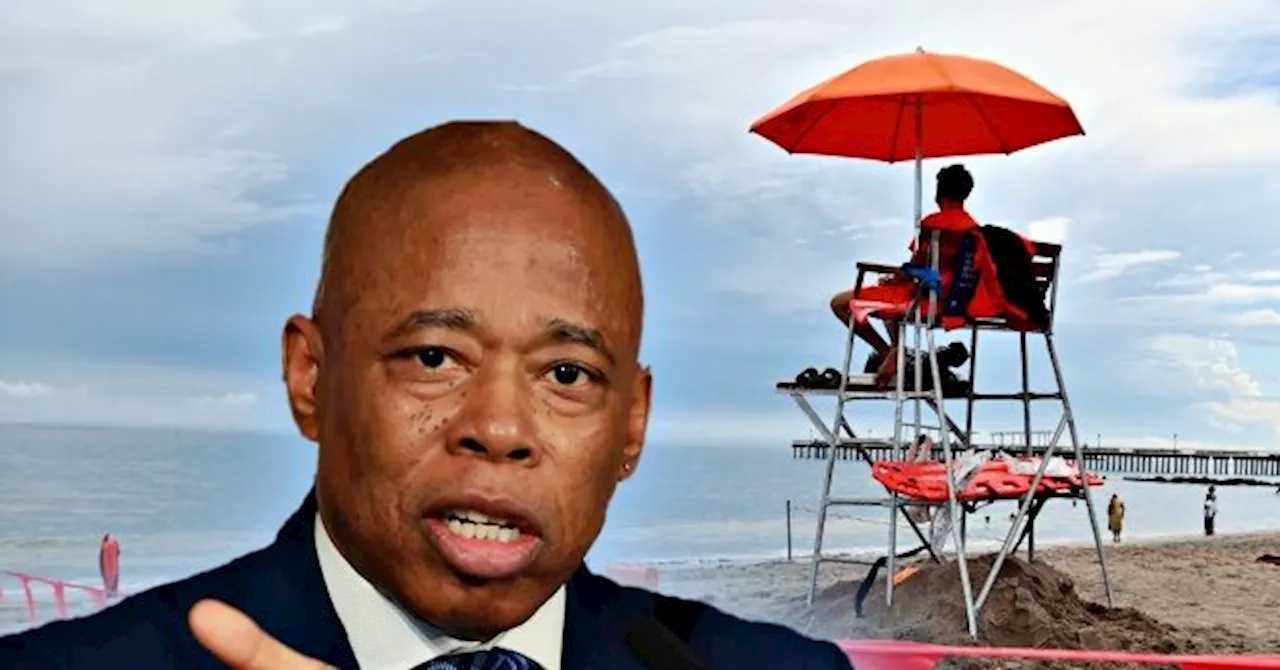 Watch: Mayor Eric Adams Floats Giving NYC Lifeguard Jobs to Migrants Because They’re ‘Excellent Swimmers’