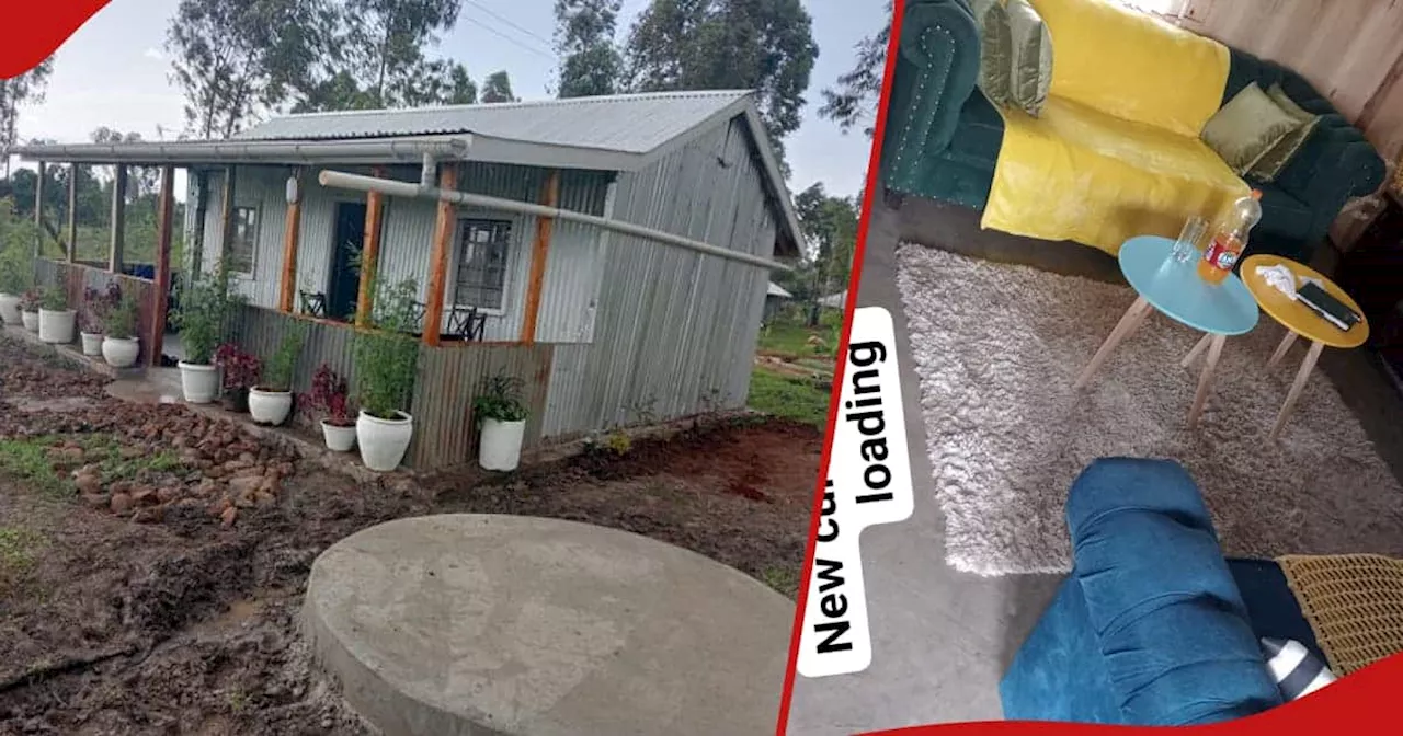 Woman’s Lavishly Furnished Corrugated Iron House Impresses Netizens:'Priceless'