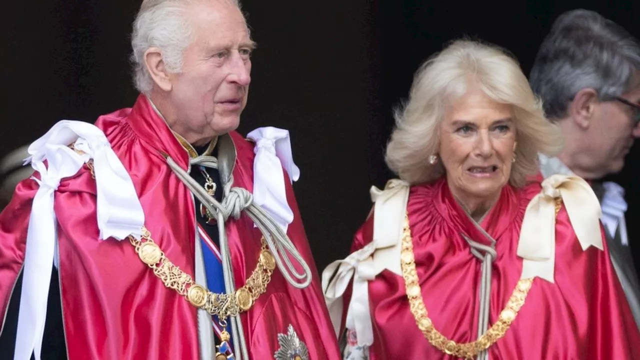 'Order of the British Empire': König Charles zeigt sich gut gelaunt bei Gottesdienst