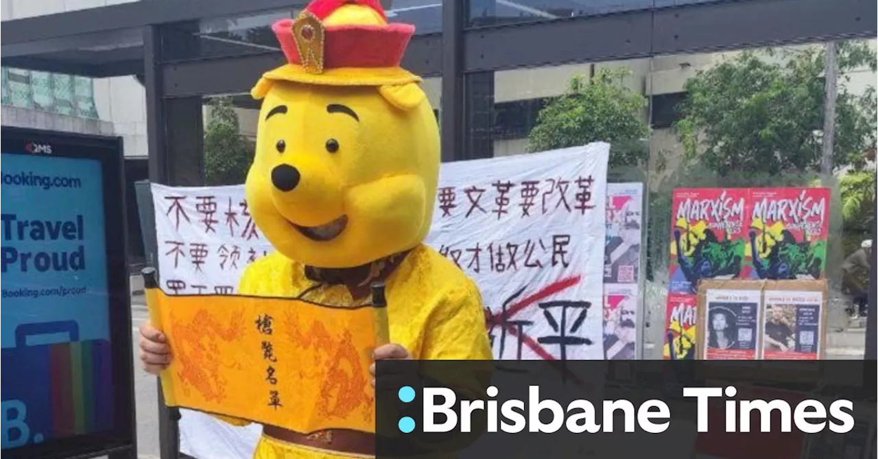 Aaron staged a protest in Australia, then Chinese police paid his parents a visit