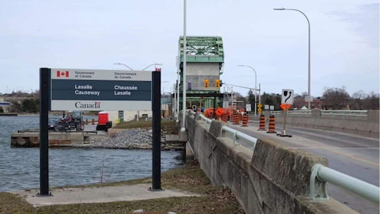 Kingston's LaSalle Causeway reopens for pedestrians