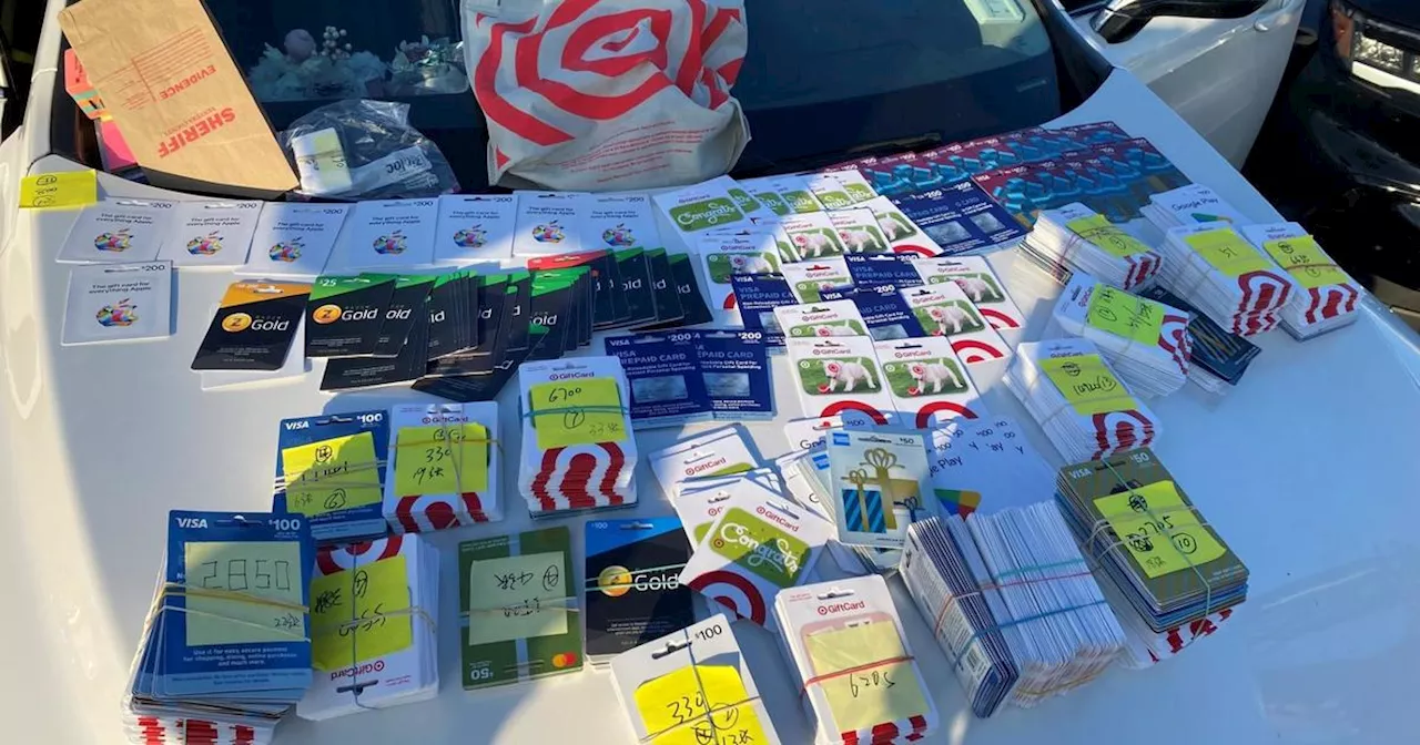 Two Chinese citizens arrested for allegedly operating sophisticated gift card scam