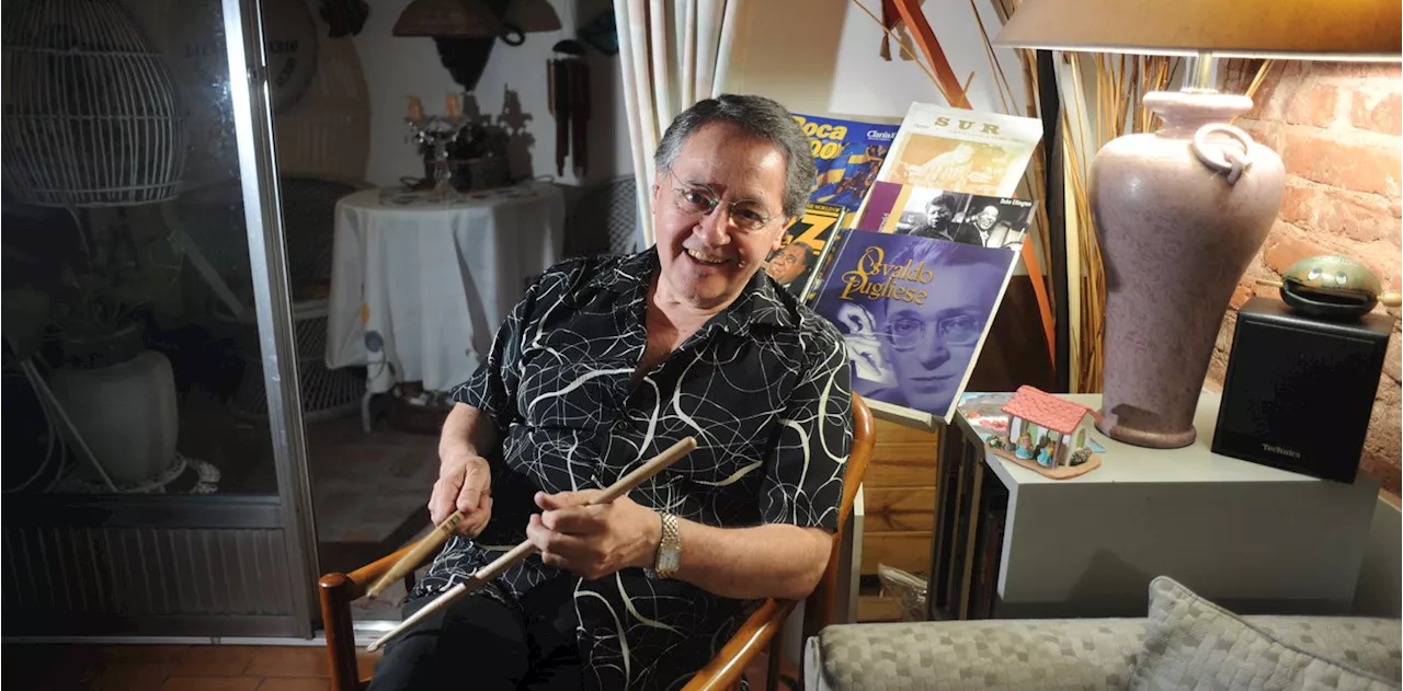 Murió Néstor Astarita, uno de los máximos bateristas del jazz argentino, que aprendió golpeando cacerolas con agujas de tejer