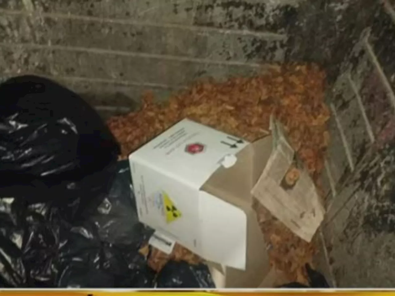 Robaron material radiactivo en Saavedra y encontraron la caja en Chacarita