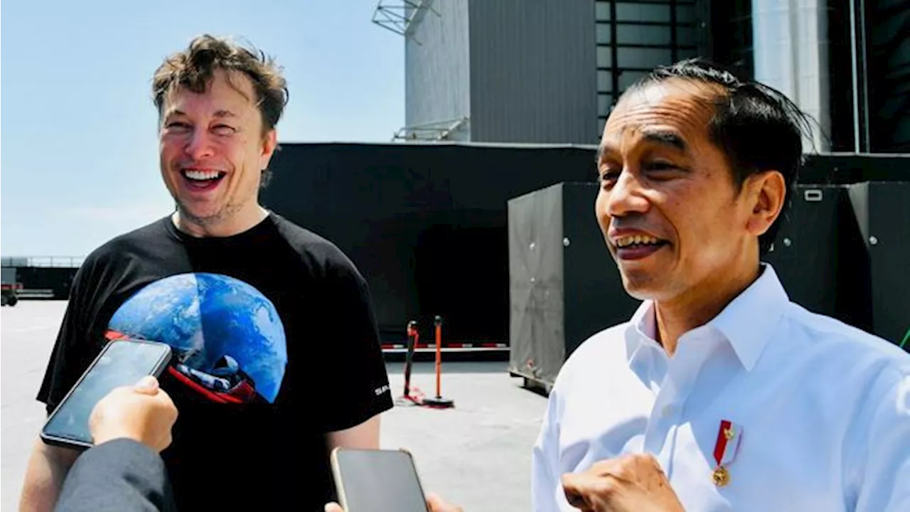 Jokowi dan Elon Musk Sahkan Starlink di Bali, Luhut Bilang Begini