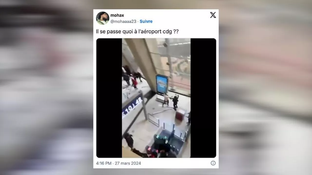 Bagarre à l’aéroport de Roissy : dix militants kurdes interpellés