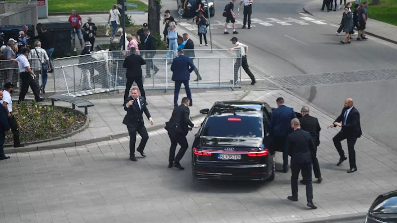 Slovakia’s Prime Minister Fico shot after government meeting