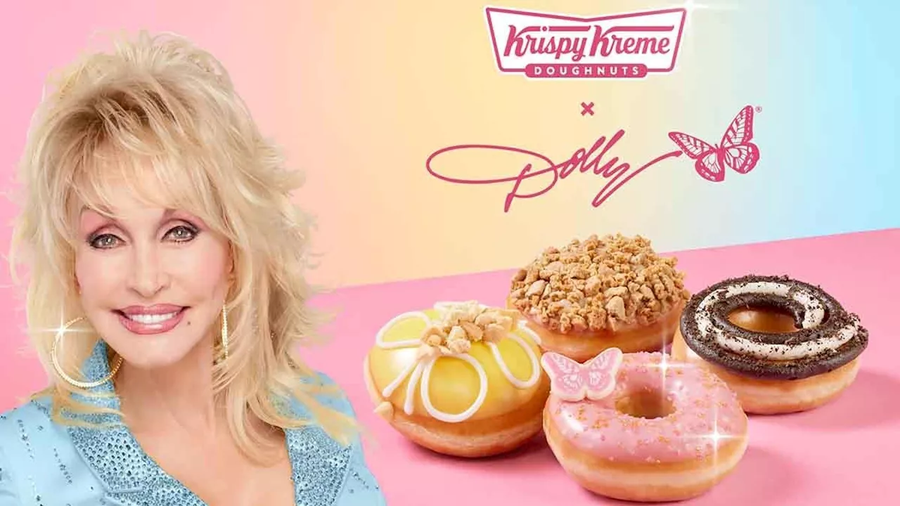 Krispy Kreme Teams Up With Dolly Parton For New Doughnut Collection