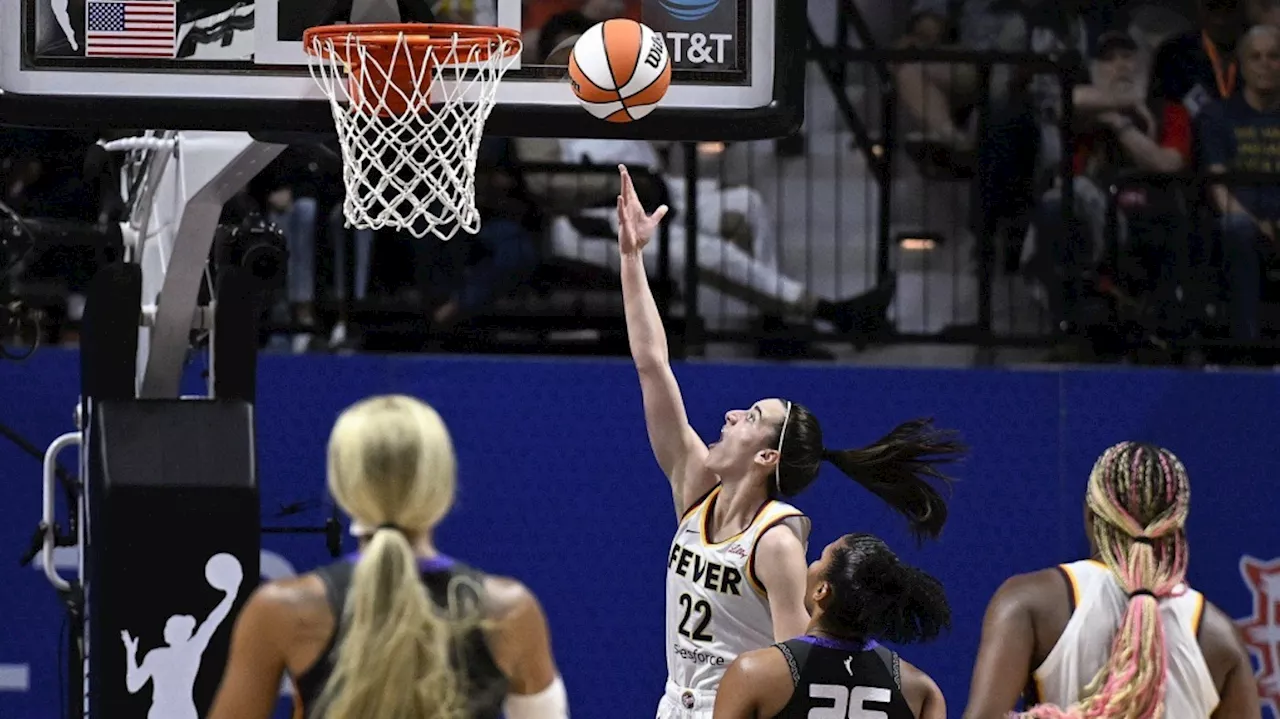 Caitlin Clark scores 20 points in WNBA debut, but Fever lose to Connecticut