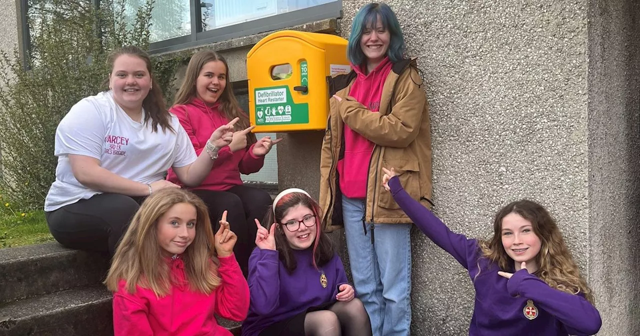 Girls' Brigade raise funds for lifesaving defibrillator at East Kilbride church