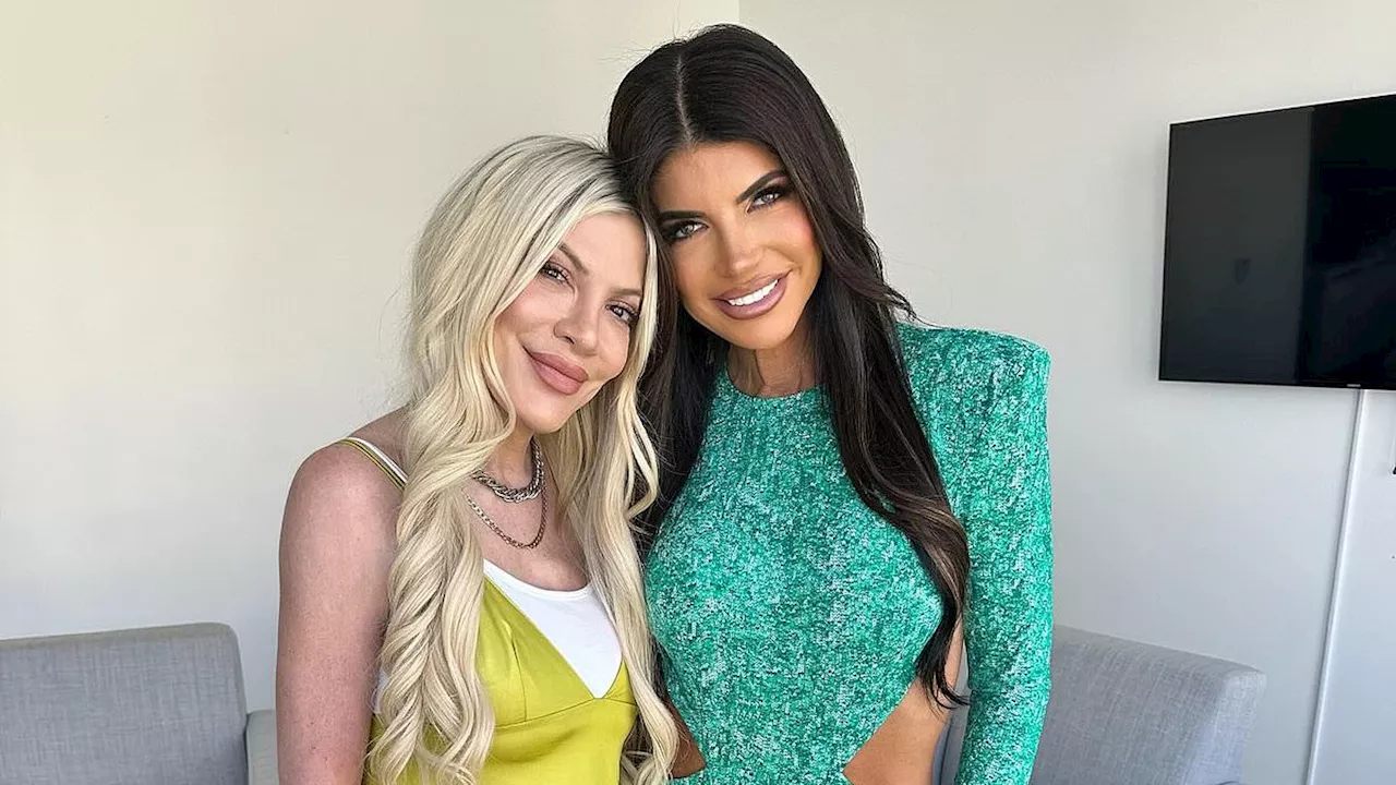 Teresa Giudice calls Tori Spelling her 'instant BFF' after appearing on her MisSpelling podcast to...