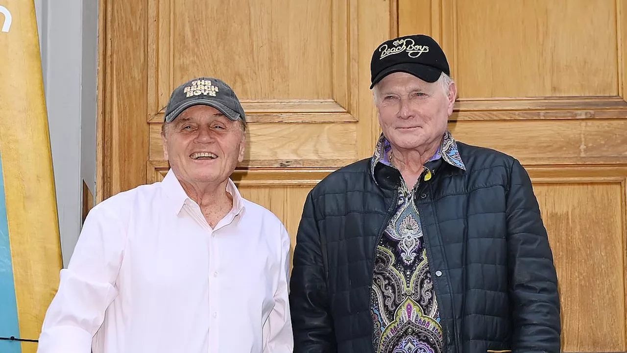 The Beach Boys stars reunite at Abbey Road Studios