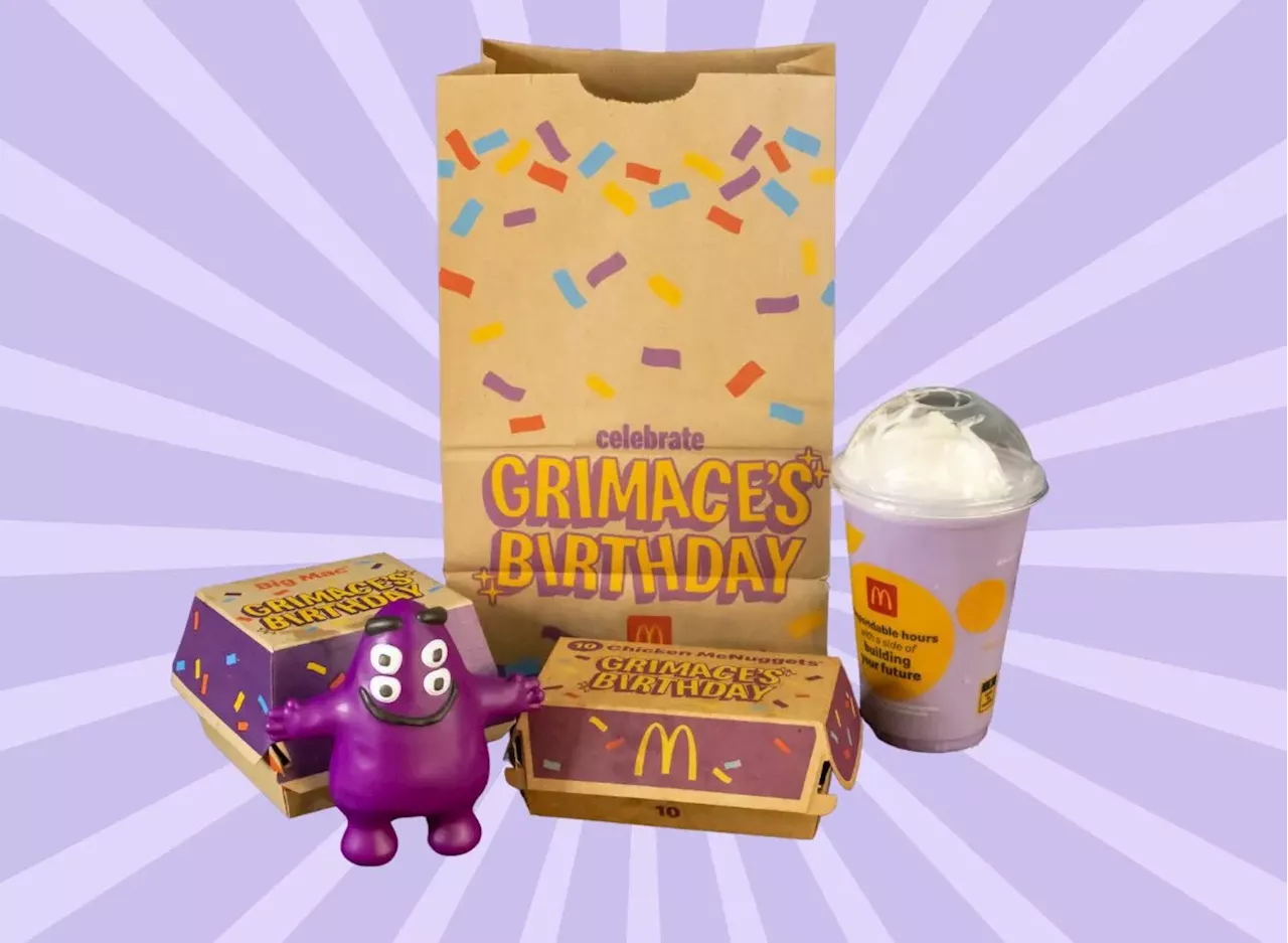 McDonald's Viral Grimace Shake is Coming Back—But There's a Catch