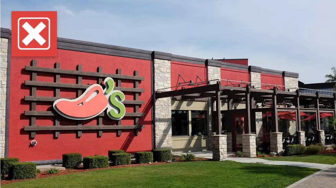 No, Chili’s is not closing all of its locations