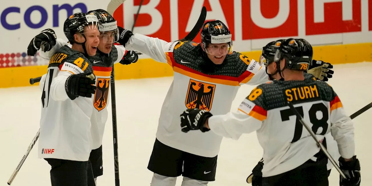 Eishockey-WM: Deutschland braucht gegen Lettland Sieg für's Viertelfinale