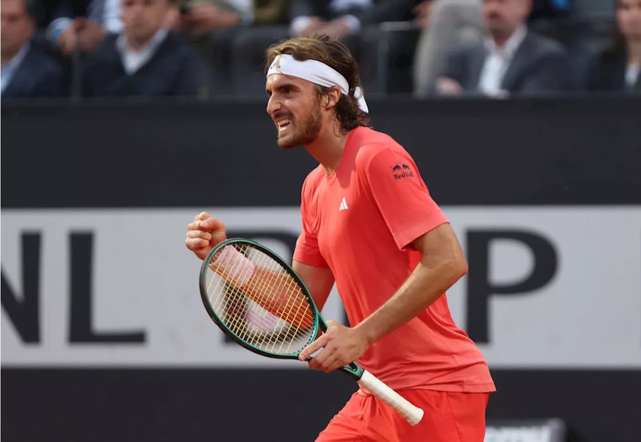 Schedina tennis oggi, a Roma big four out: chance per Zverev e Tsitsipas