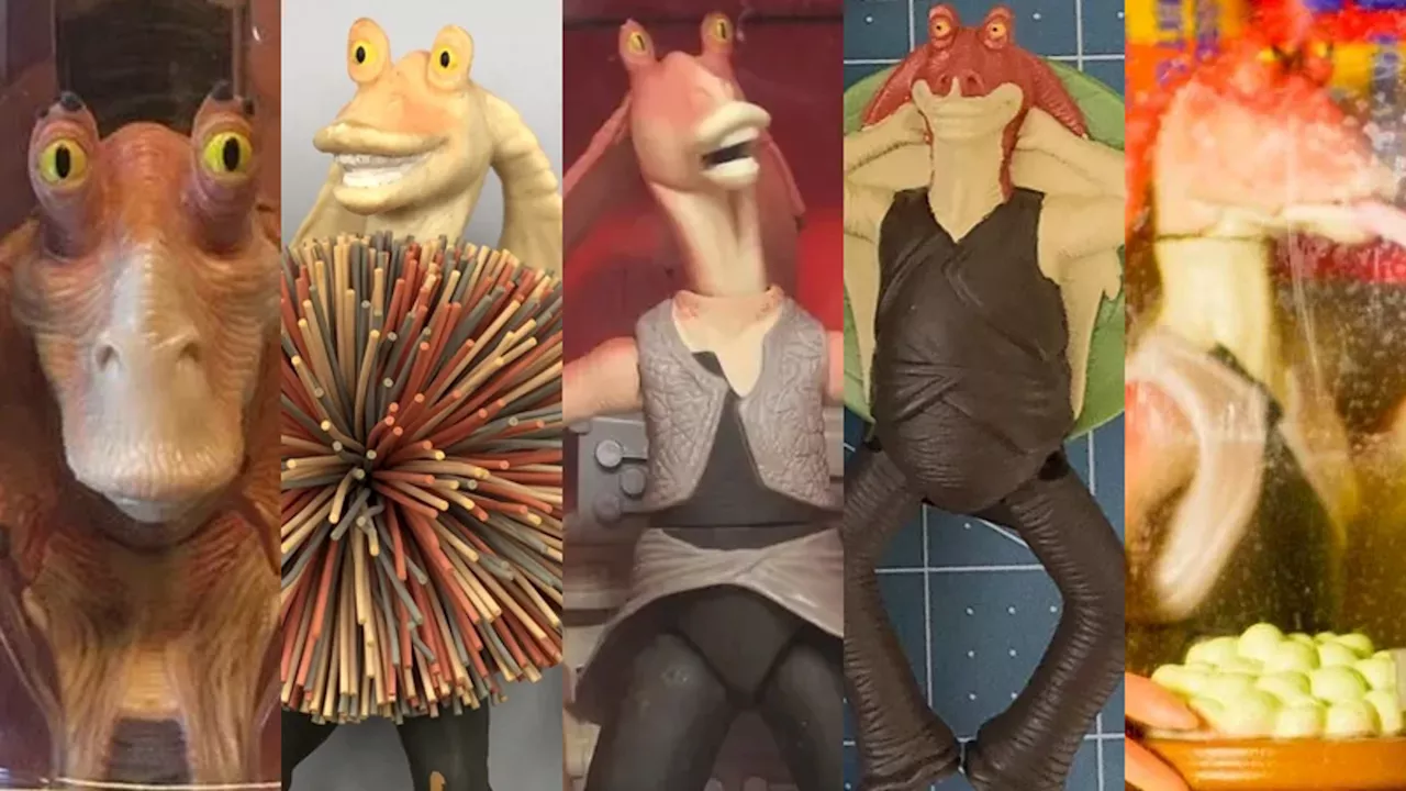 Looking Back at the Delightful, Unhinged Jar Jar Binks Merchandise of 1999