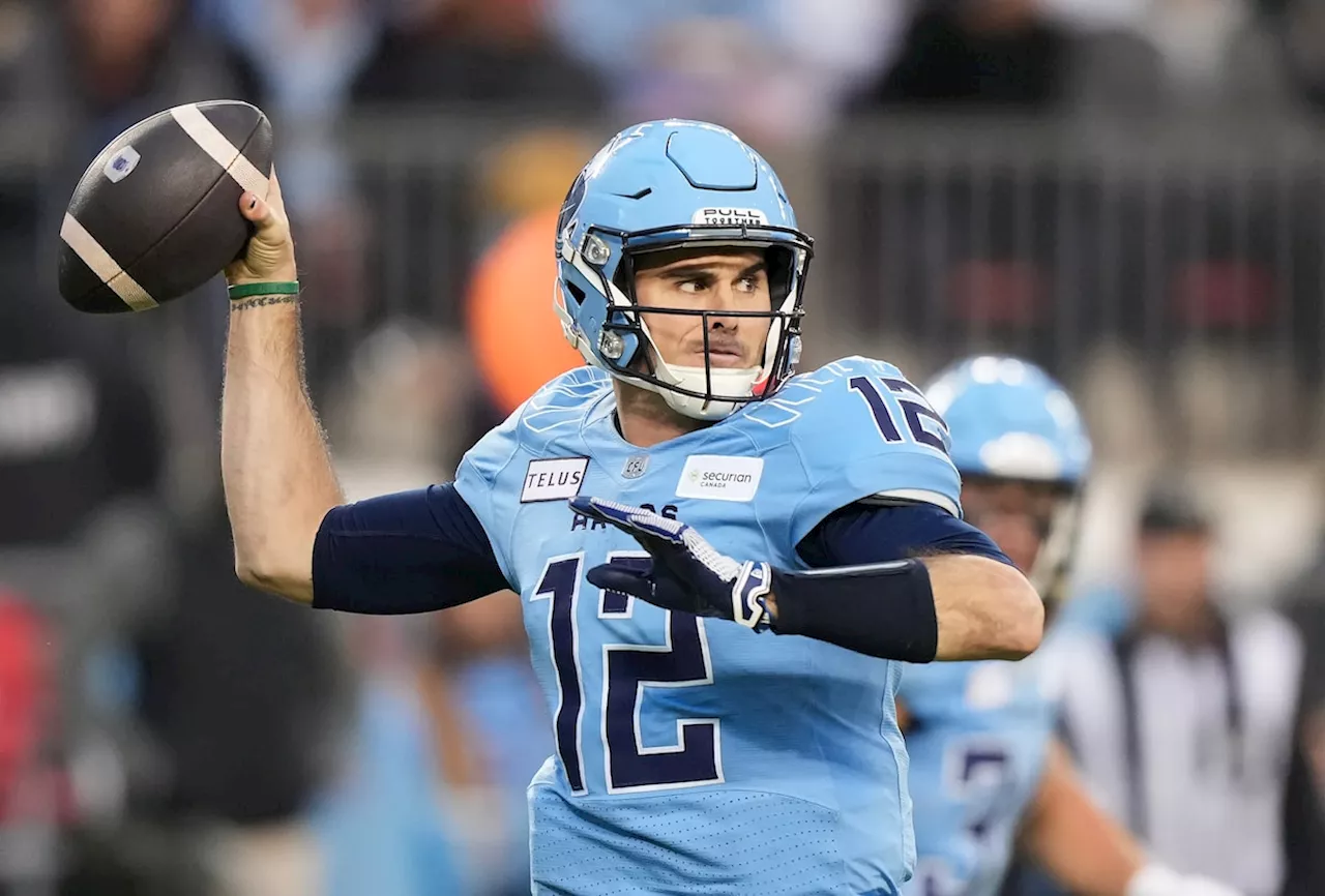 Argonauts place quarterback Chad Kelly on suspended list